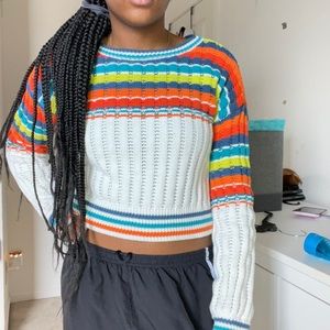 Multi color sweater